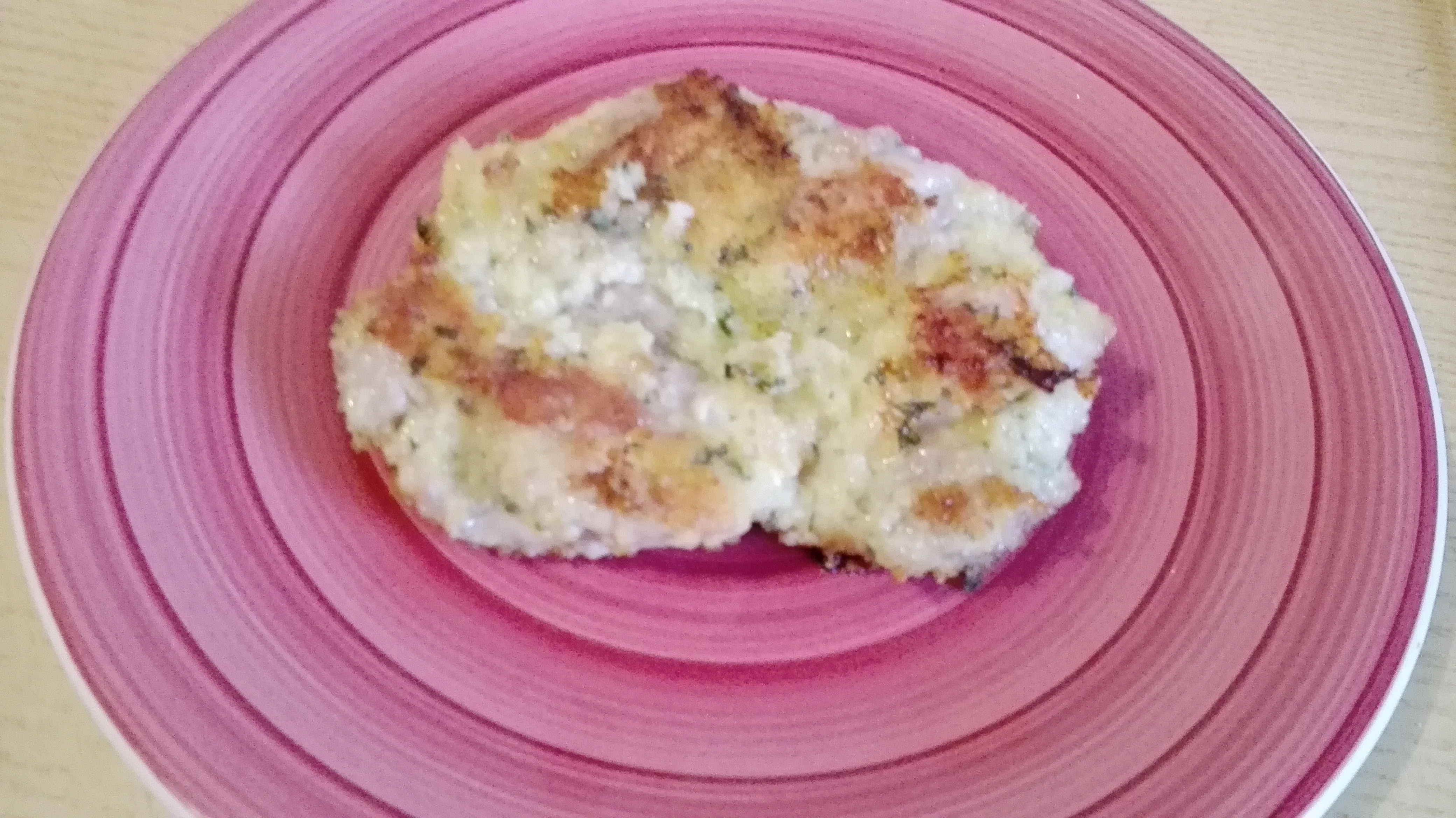 Cosce di pollo disossate impanate al forno