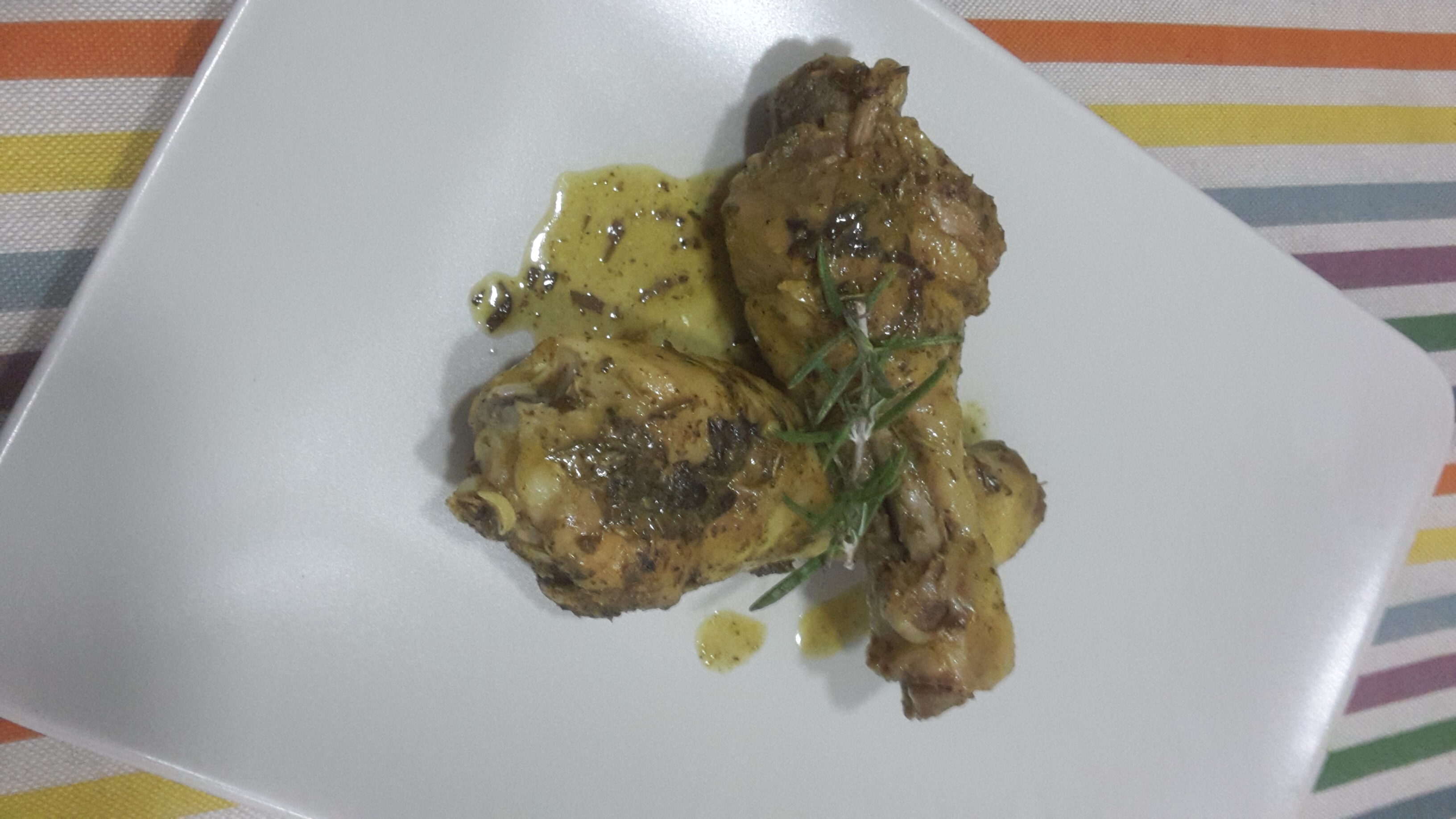 Coscette di pollo speziate