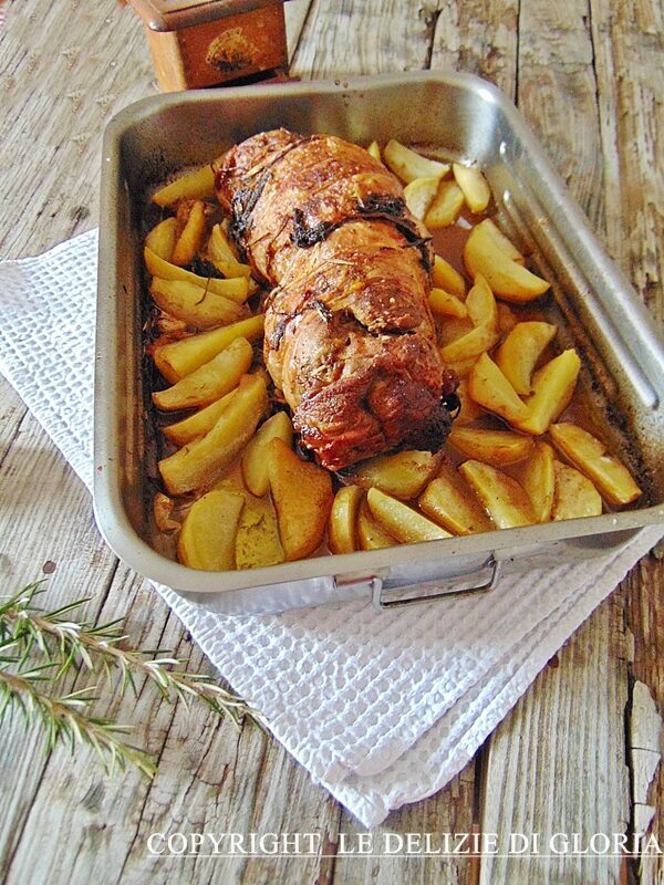 Coscio di tacchino in porchetta