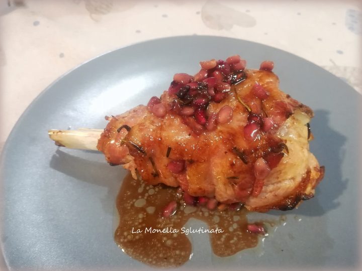 Cosciotti di tacchino al bacon e melagrana