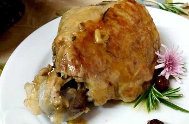 Cosciotto d’agnello speziato