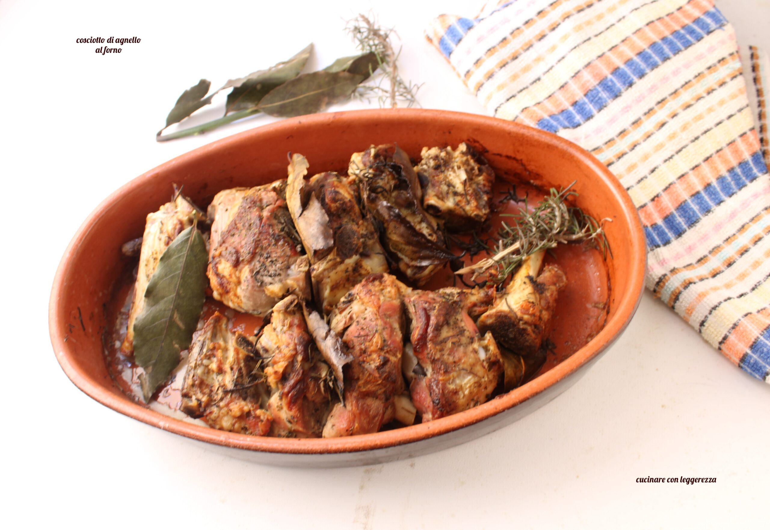 Cosciotto di agnello al forno