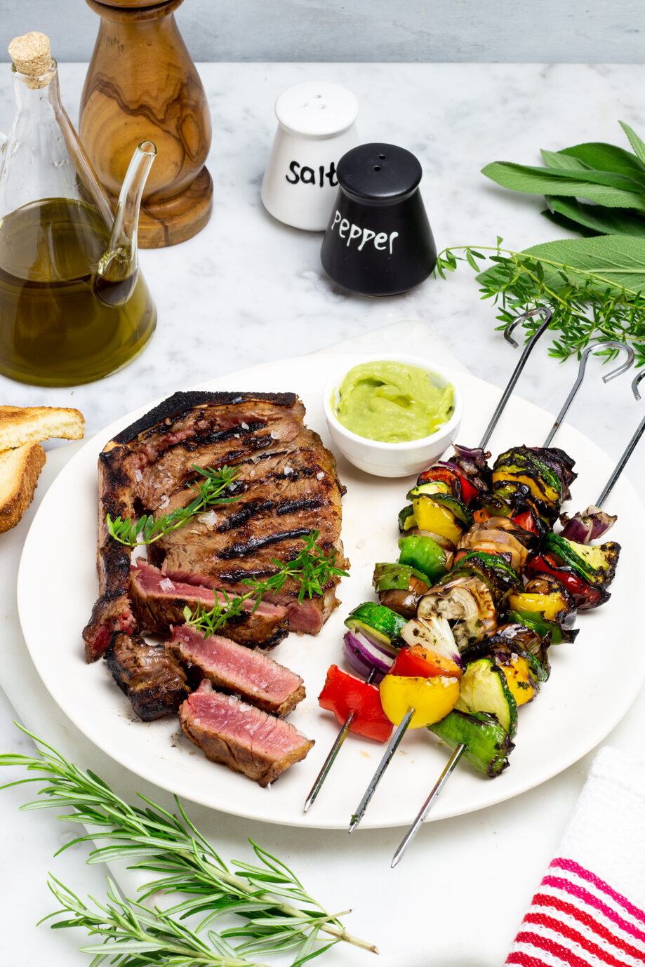 Costata di manzo irlandese al bbq