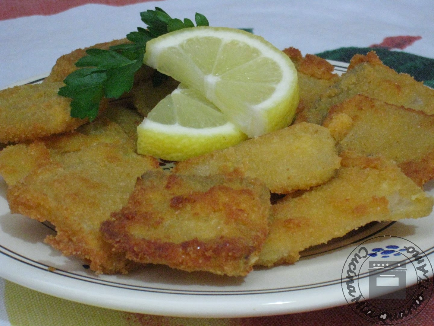 Coste impanate e fritte