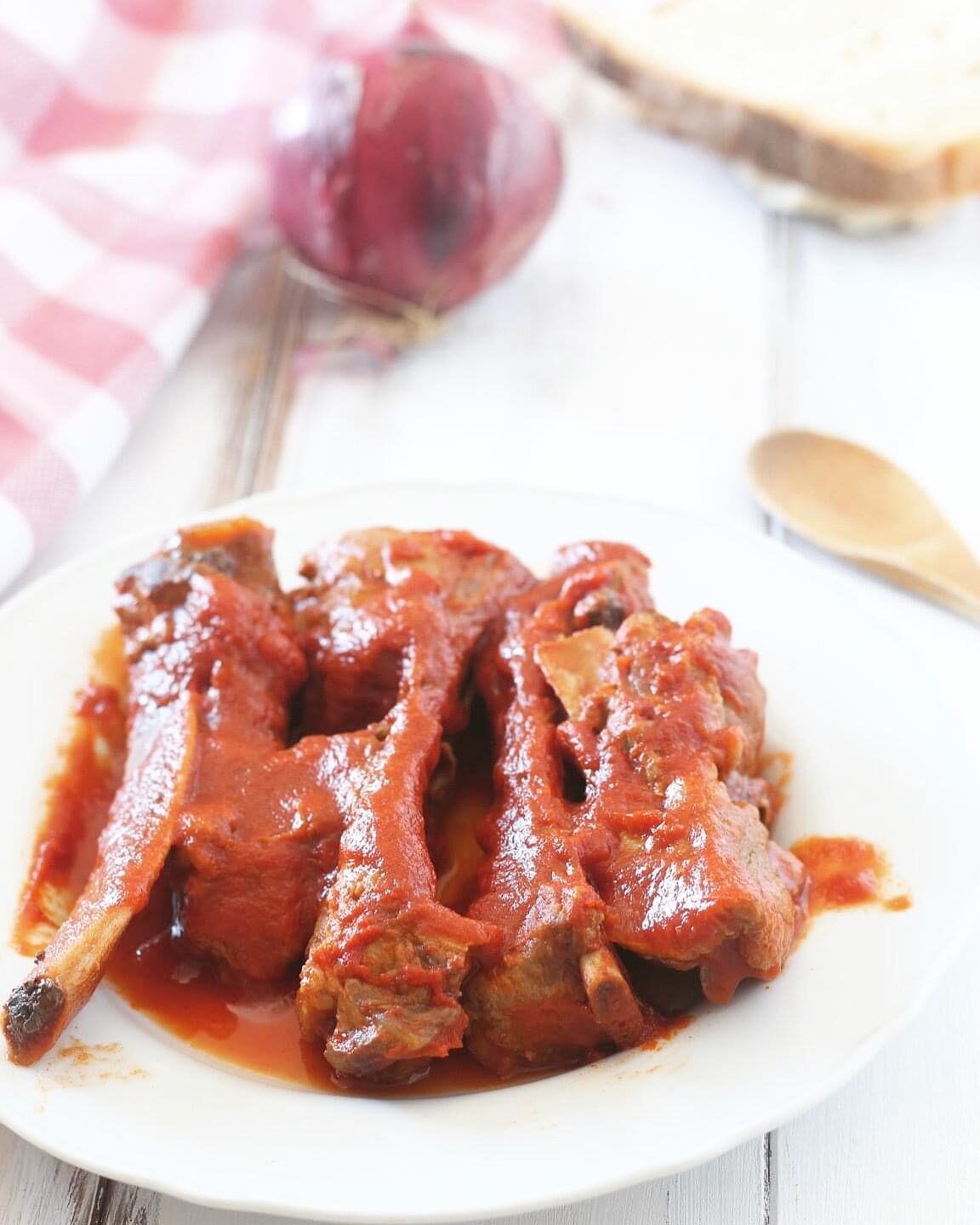 Costine al sugo