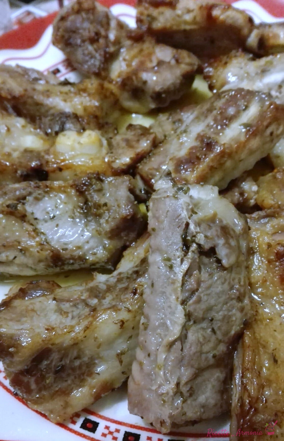 Costine di suino al forno
