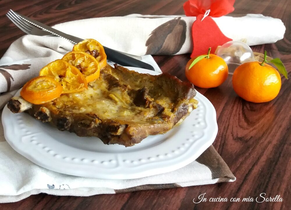 Costine glassate alle clementine – idea per il pranzo di natale