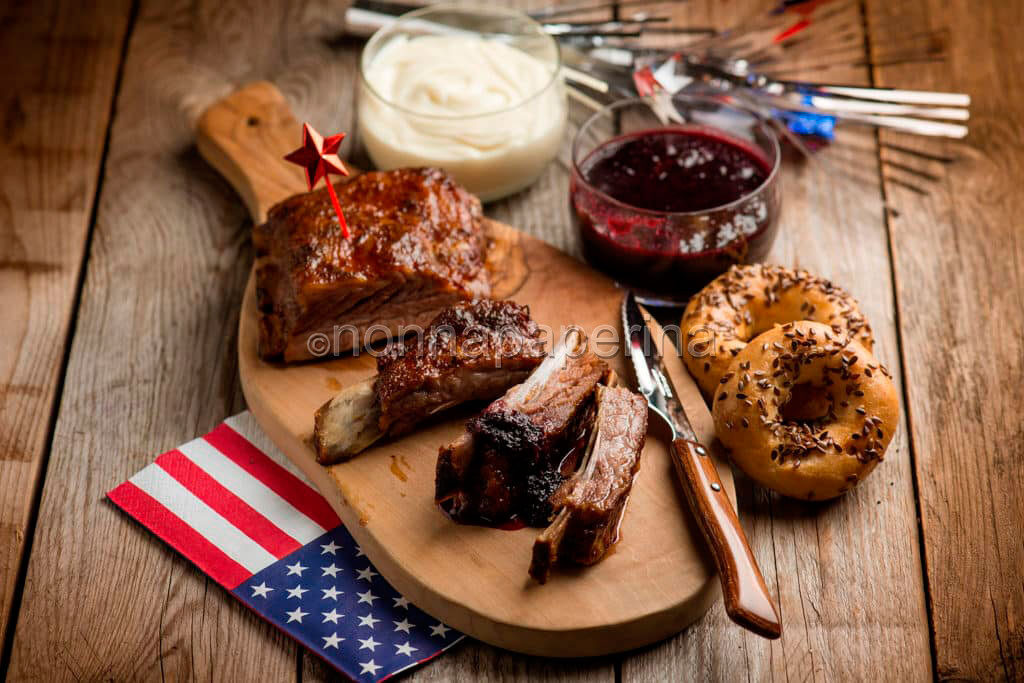 Costine morbide e succose, un secondo all’americana