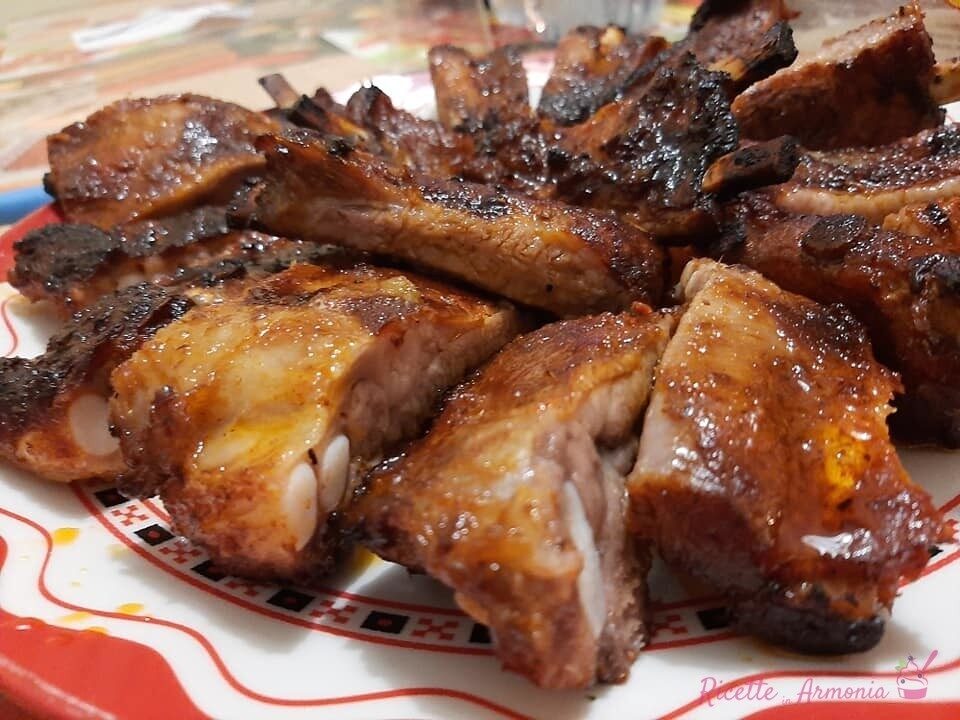 Costine o puntine di maiale alla paprica