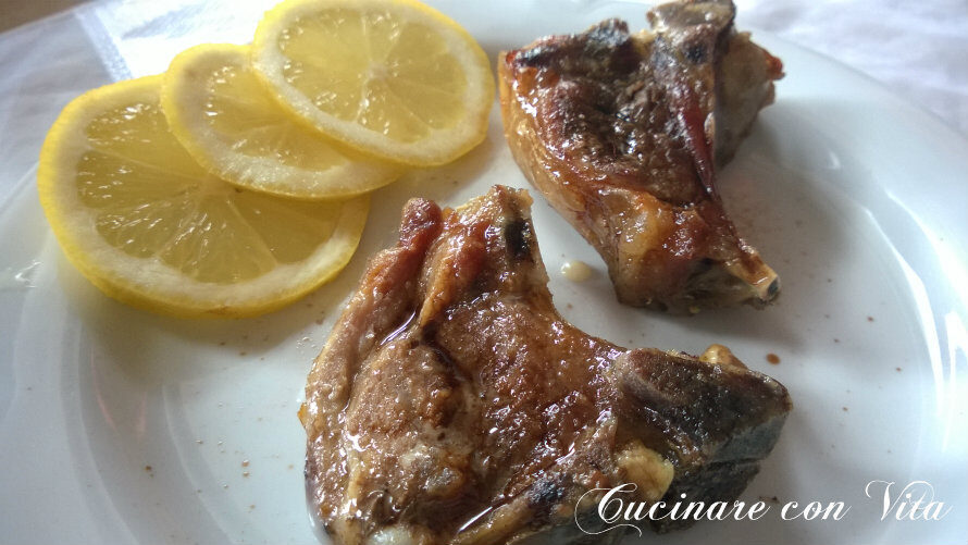 Costolette di agnello al forno