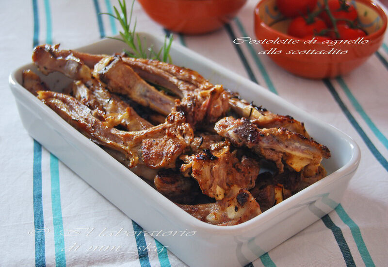 COSTOLETTE DI AGNELLO ALLO SCOTTADITO
