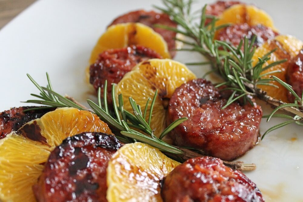 Cotechino agli agrumi e aceto balsamico