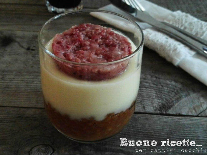 Cotechino e lenticchie in bicchiere