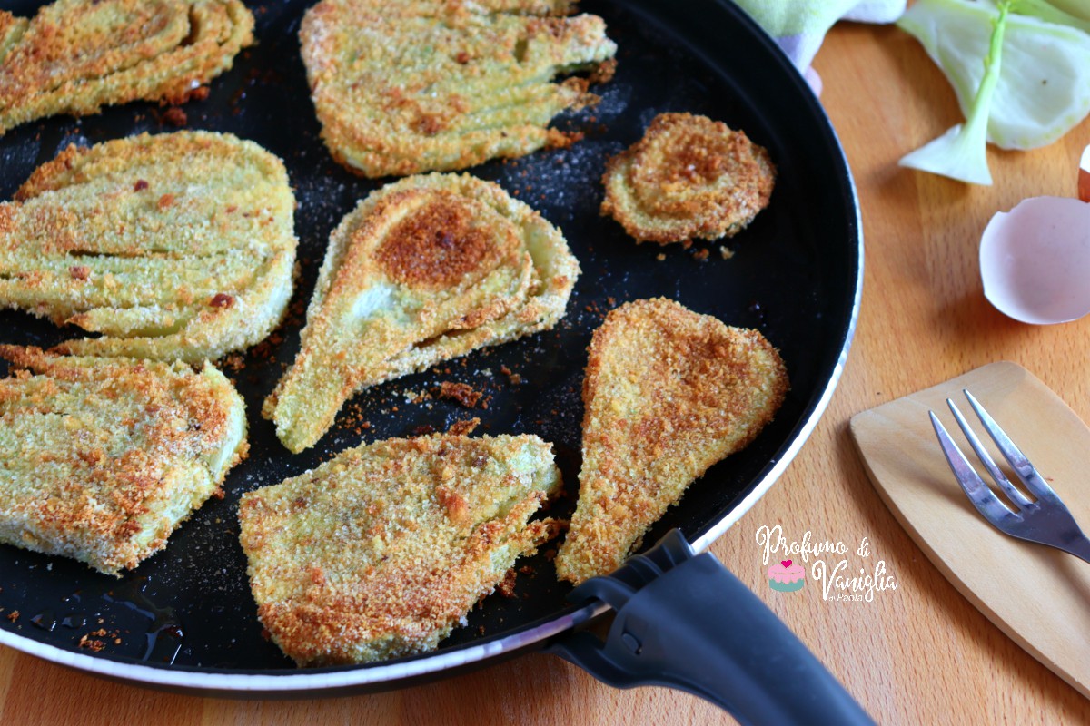 Cotolette di finocchi al forno