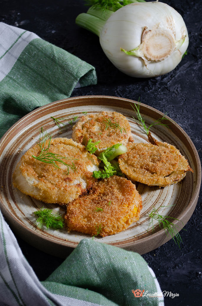 Cotolette di finocchi al forno