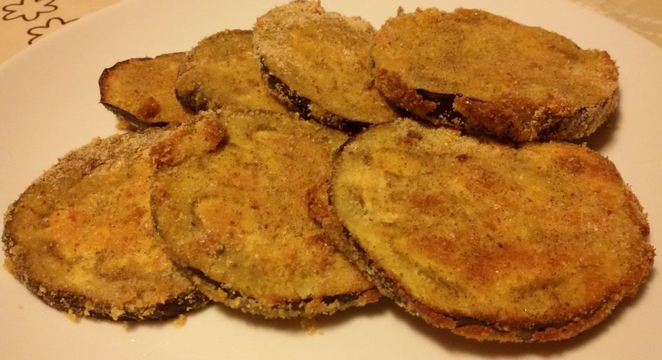 Cotolette di melanzane al forno