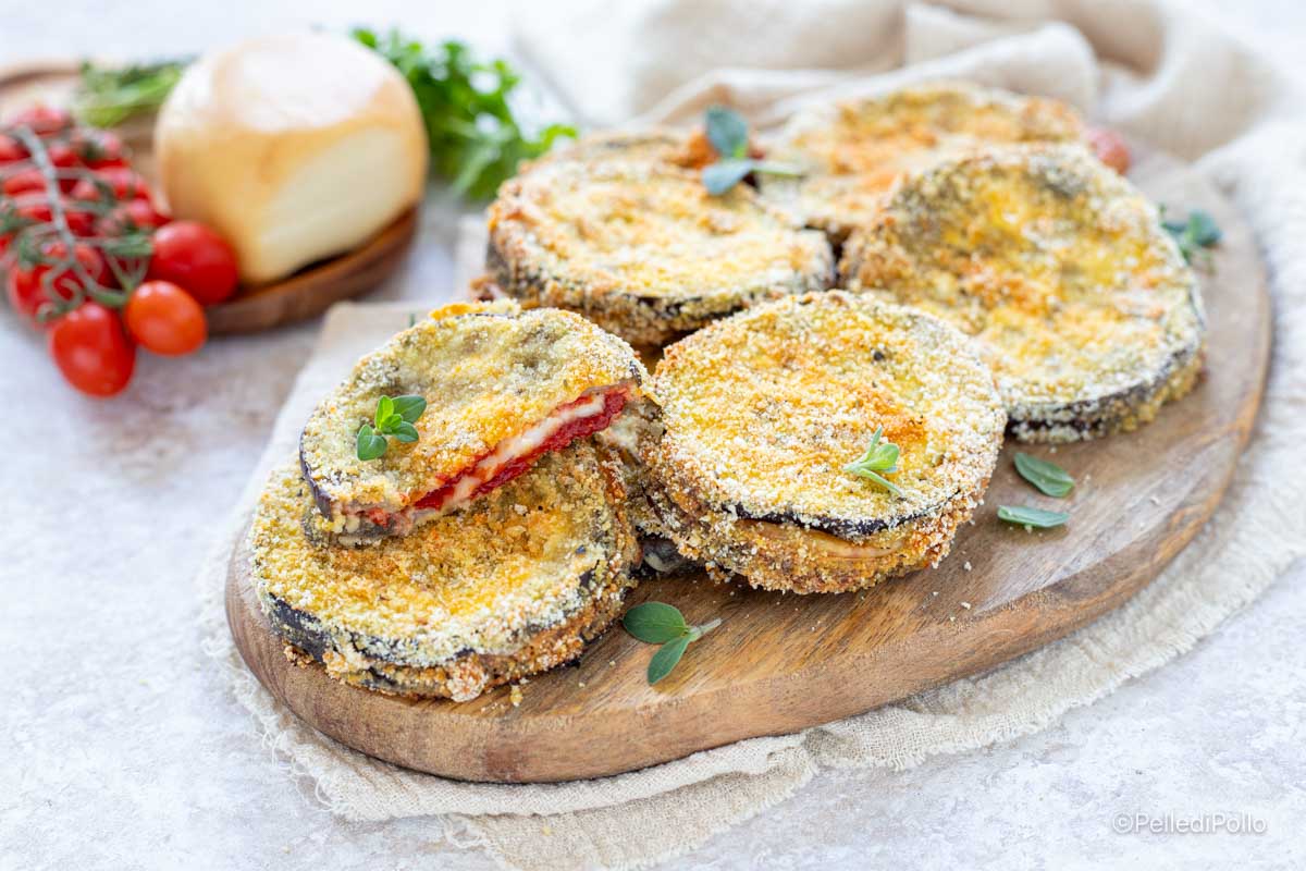 Cotolette di melanzane alla pizzaiola