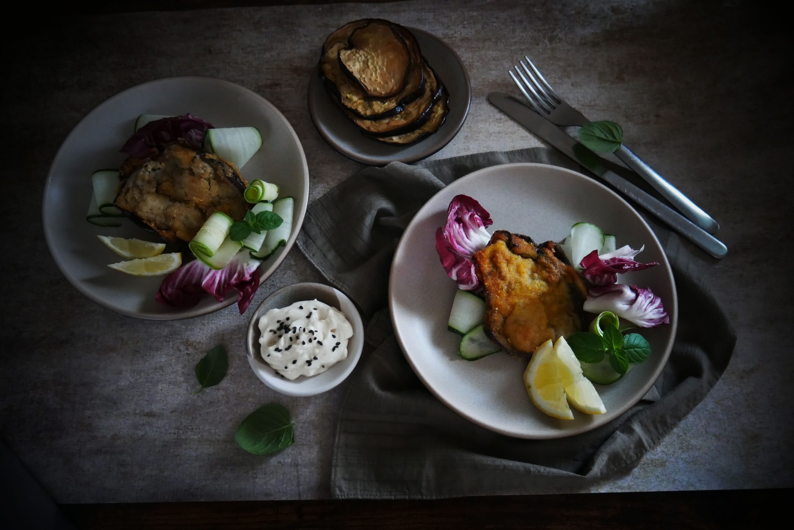 Cotolette di melanzane