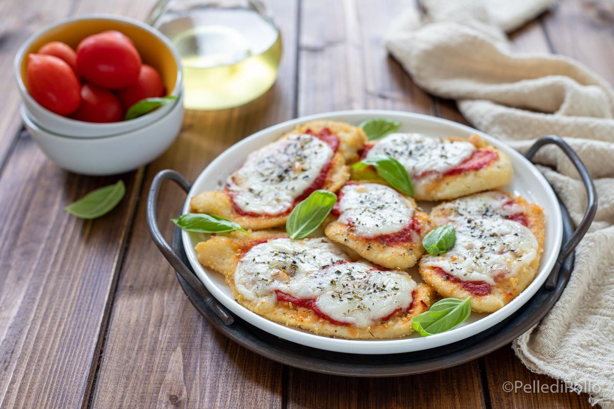 Cotolette di pollo alla pizzaiola