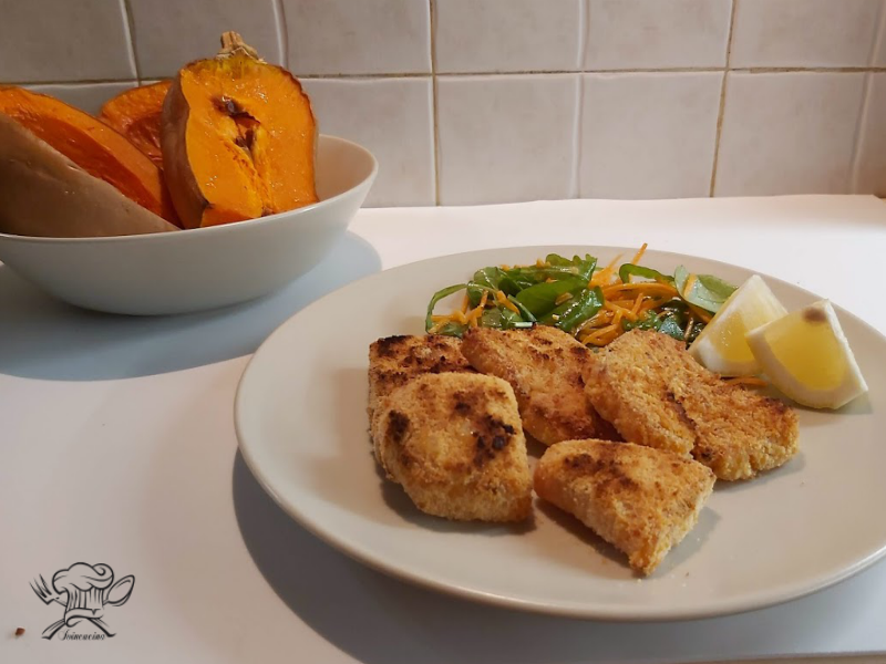 Cotolette di zucca al parmigiano