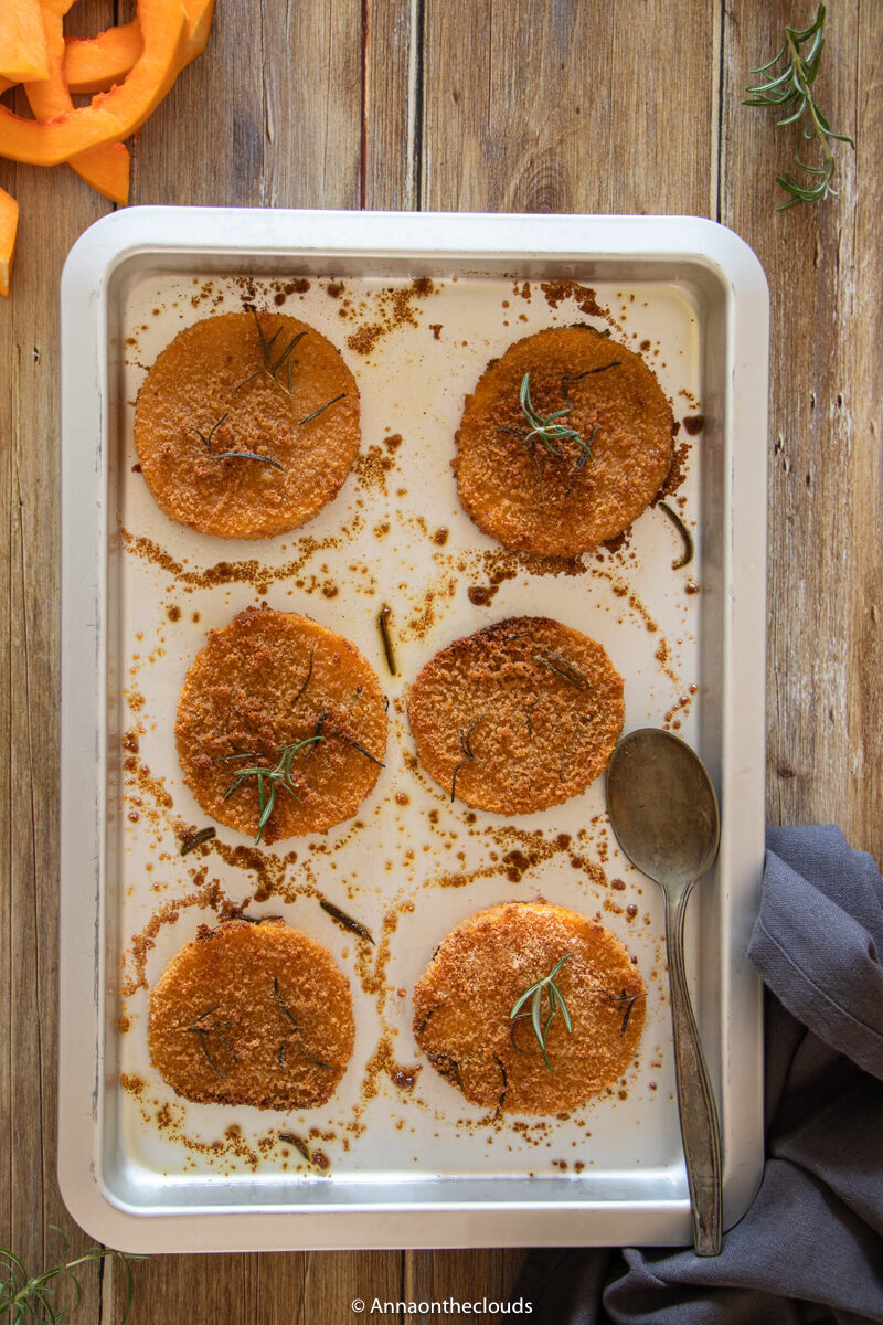 Cotolette di zucca: ricetta fritte o al forno