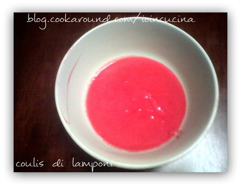 Coulis di lamponi a crudo