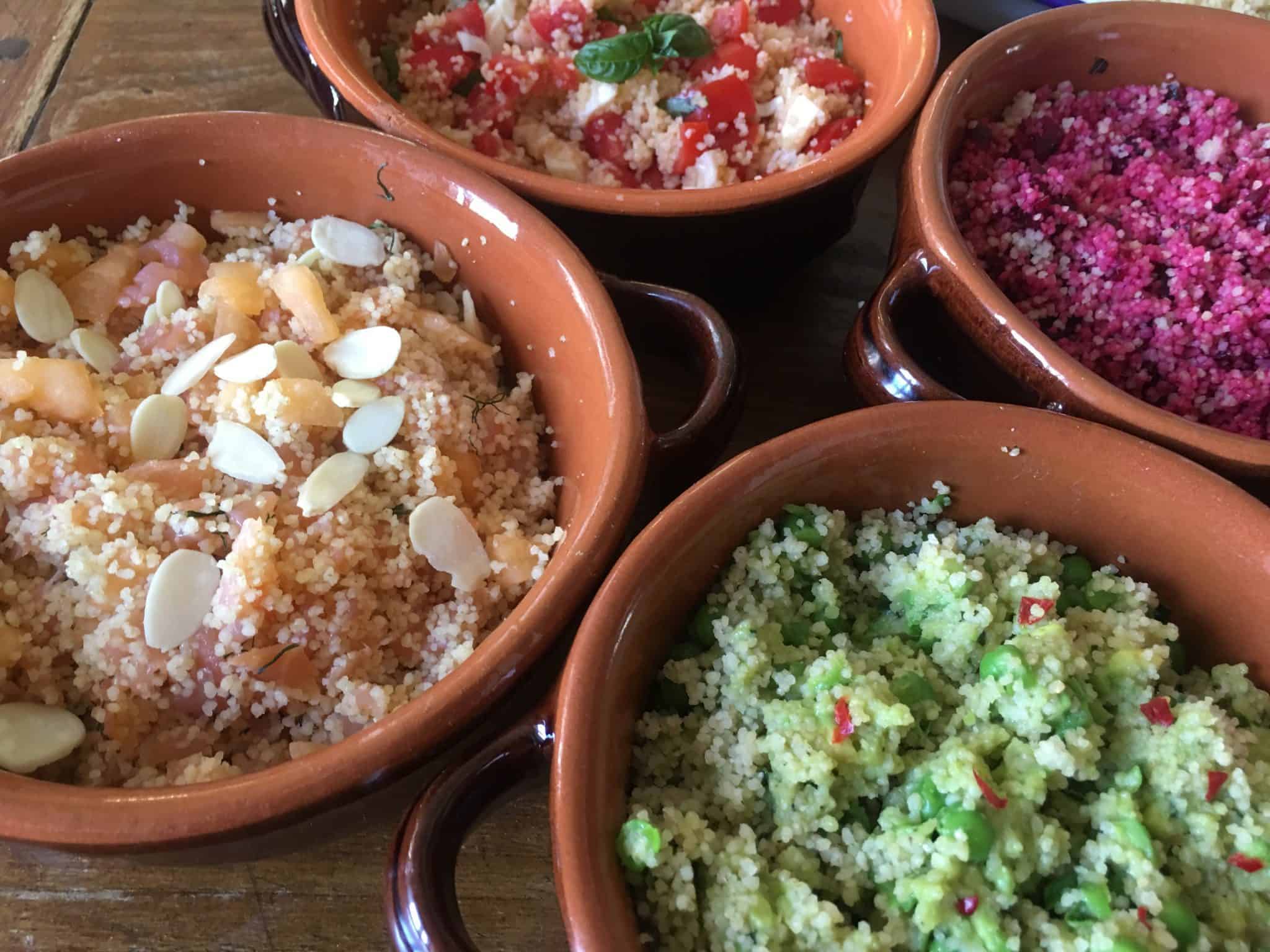 Cous cous a colori