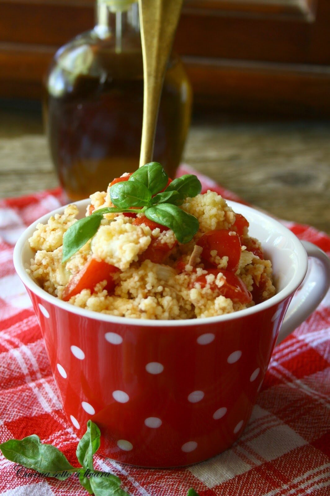 Cous cous alla caprese