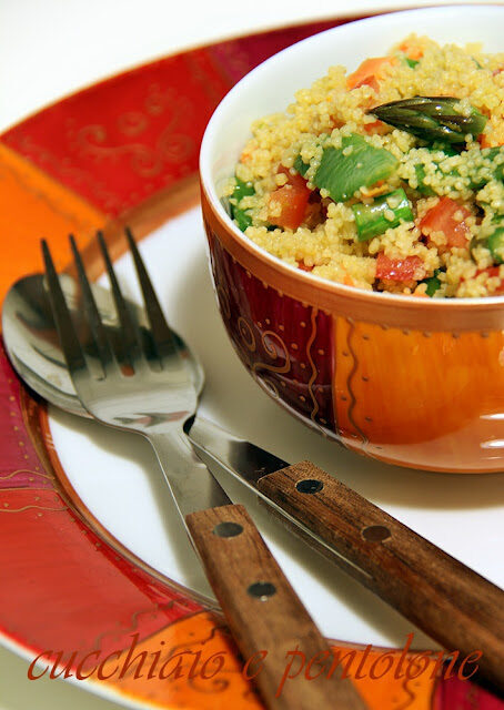 Cous cous alle verdure croccanti e spezie