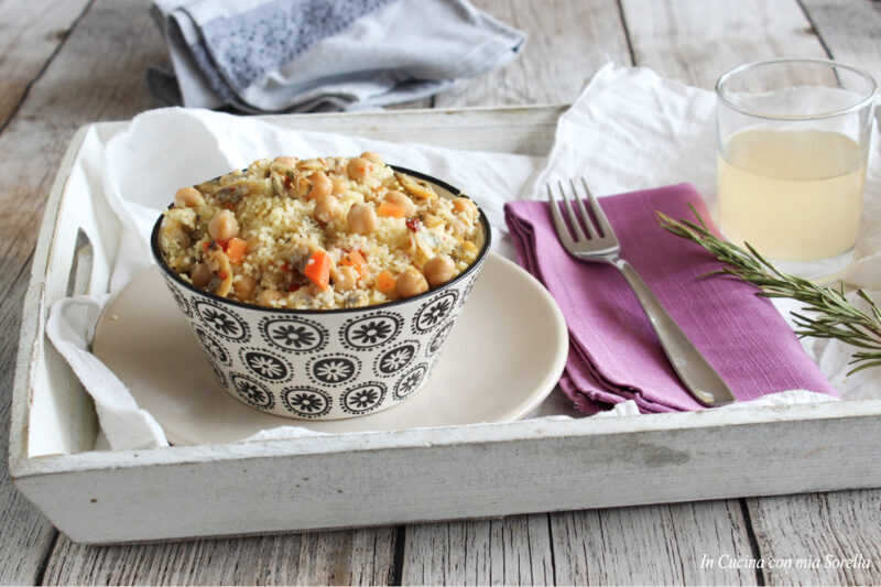 Cous cous alle vongole e ceci