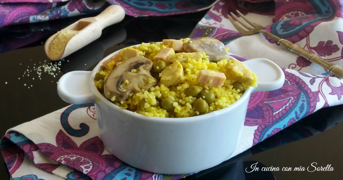 Cous cous allo zafferano gustoso
