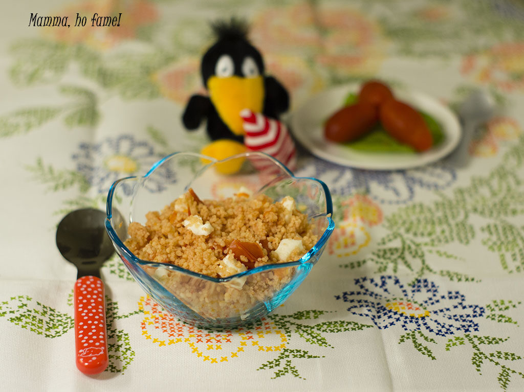 Cous cous caprese – ricetta per bambini