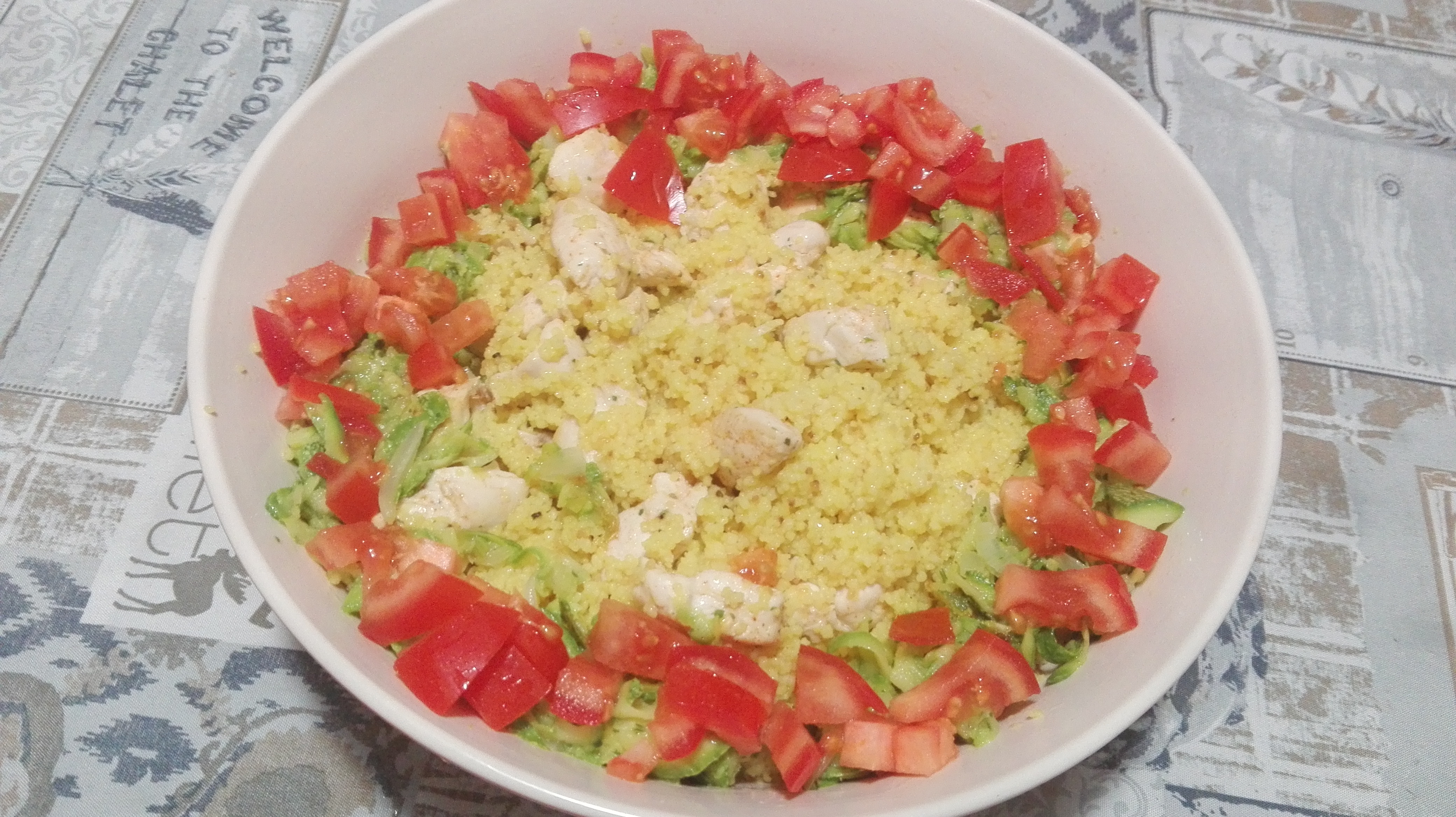 Cous cous con pollo e verdure