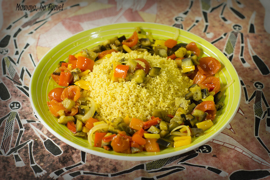 Cous cous con verdure al profumo di agrumi