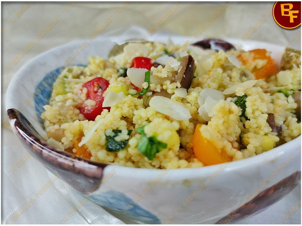Cous cous con verdure alla mediterranea