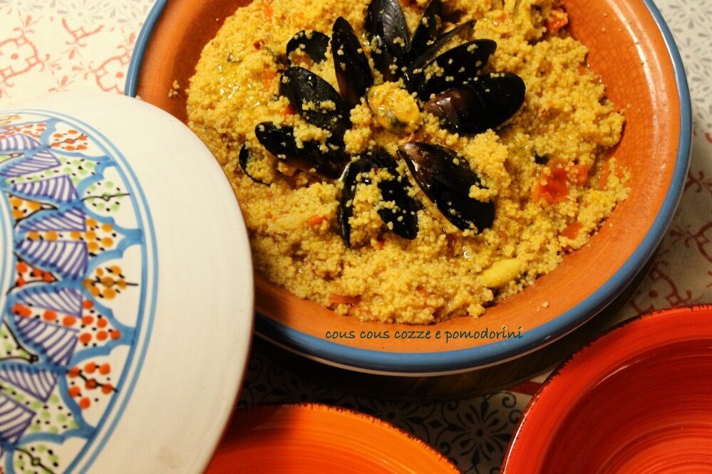 Cous cous cozze e pomodorini