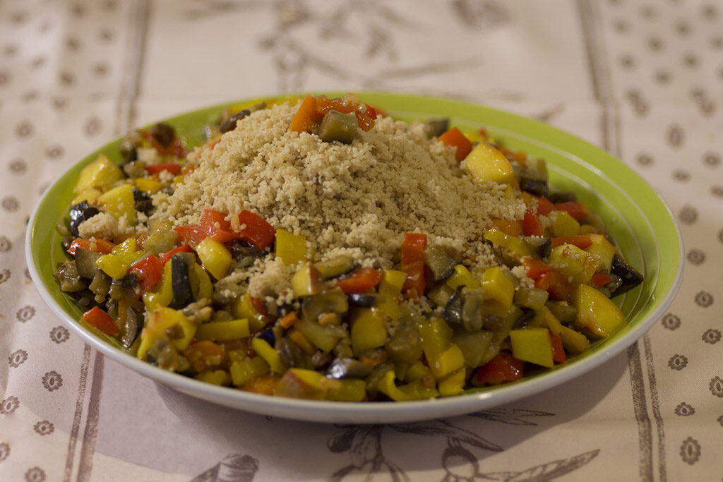 Cous cous di frutta e verdura