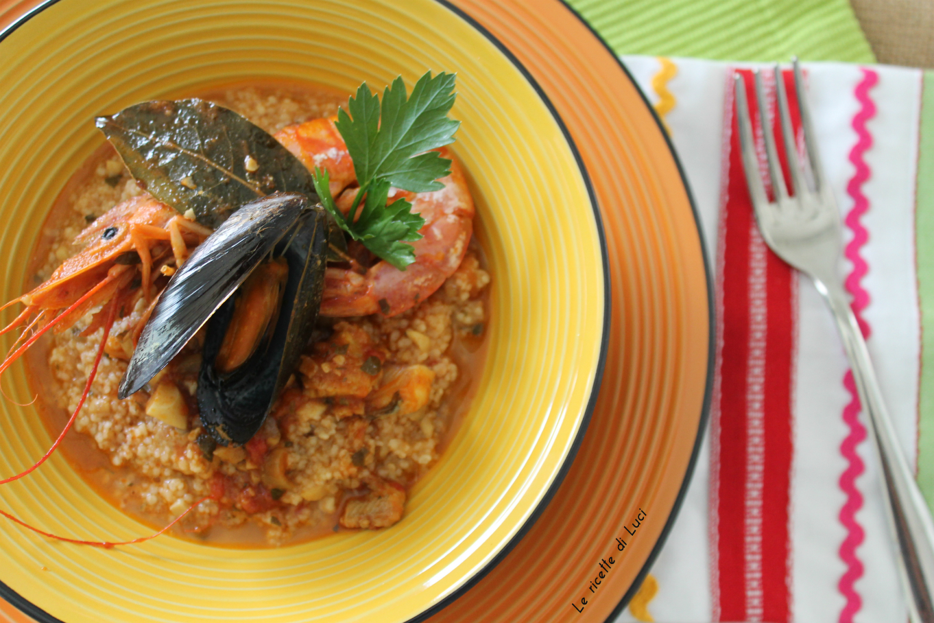 Cous Cous di pesce