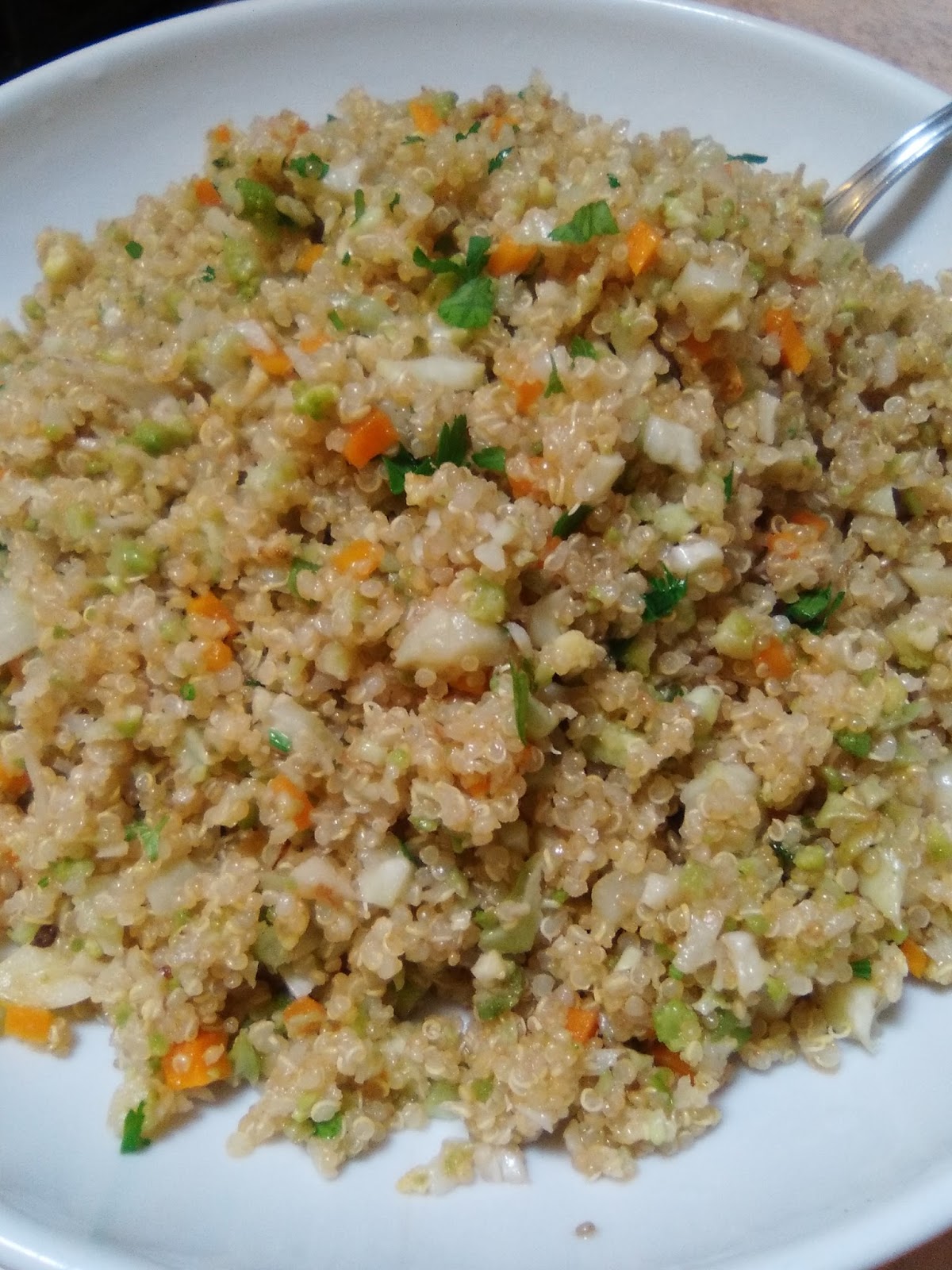 Cous cous di quinoa e cavolfiore