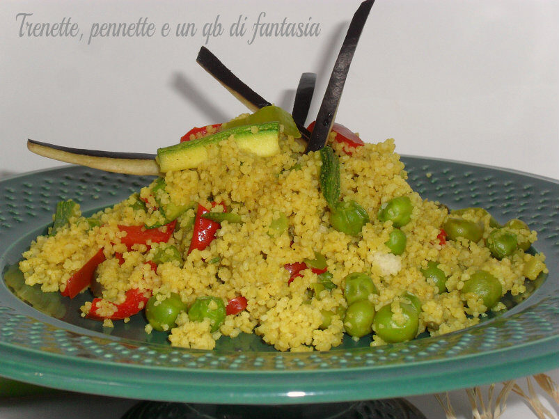 Cous- cous di verdure alle spezie