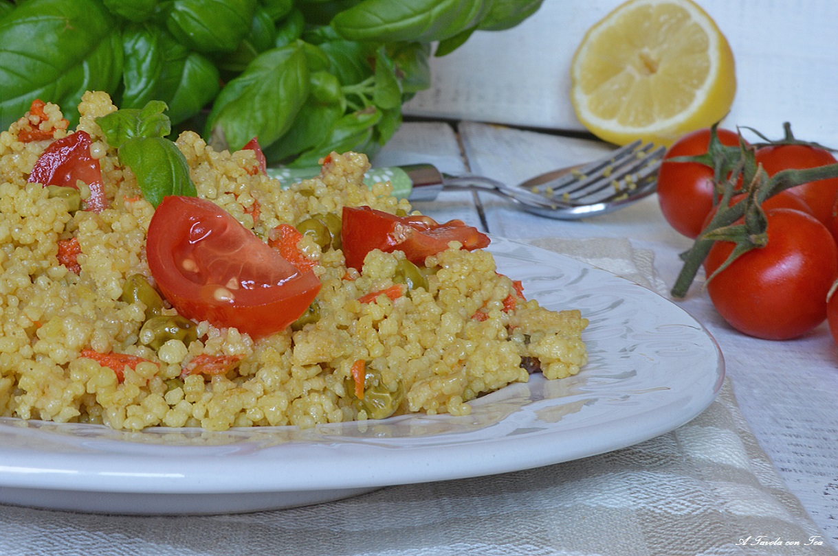 Cous cous di verdure ricetta light