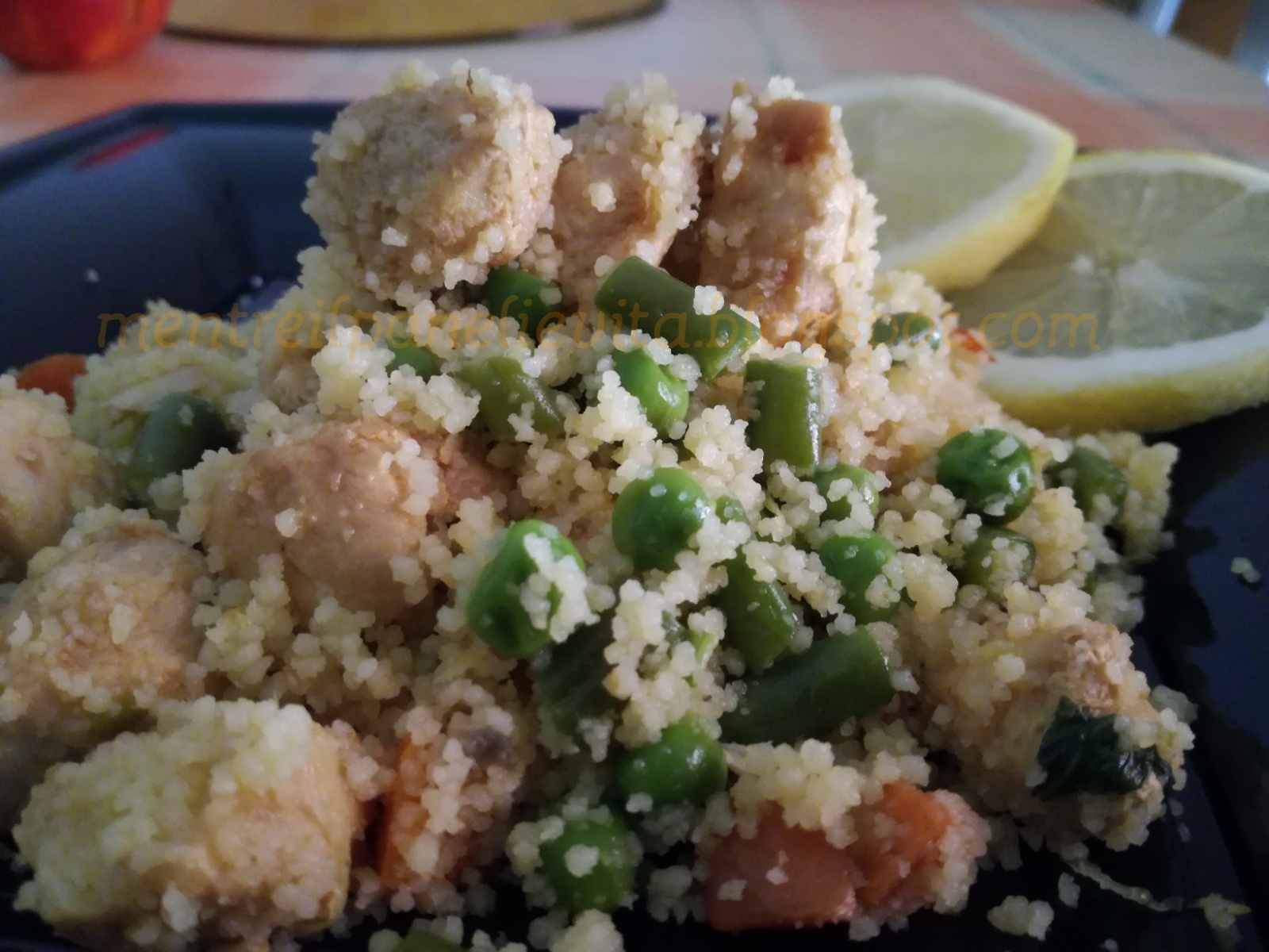 Cous cous freddo al profumo di limone