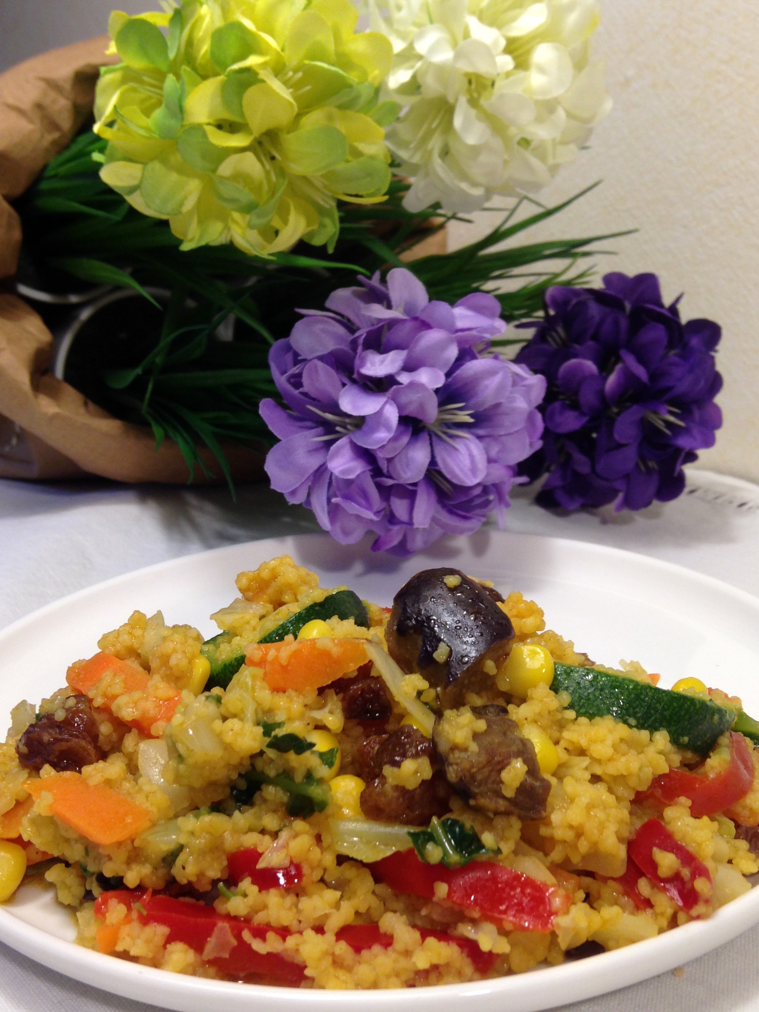 Cous cous speziato all’orientale