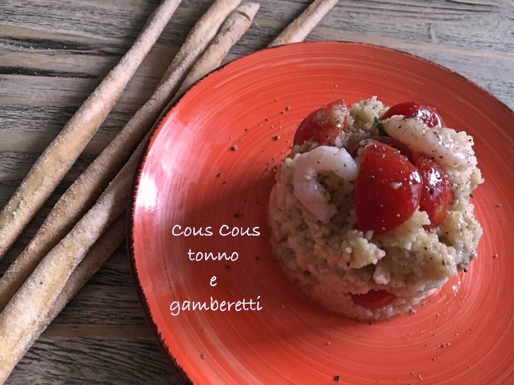 Cous Cous tonno e gamberetti speedy