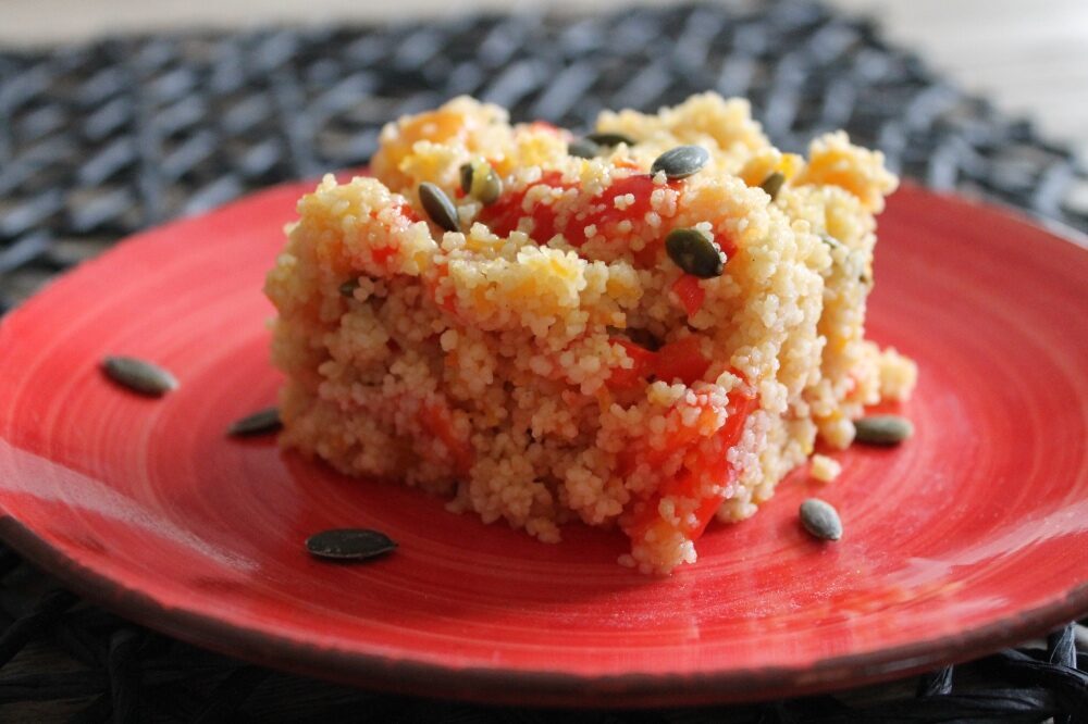 Cous cous veloce arancione con tantissime vitamine!