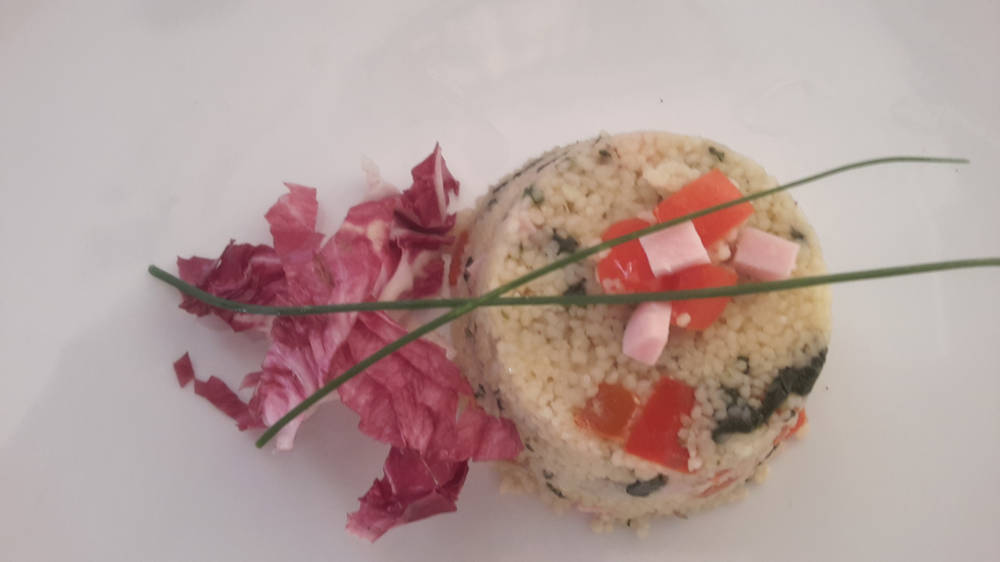 Couscous light con verdure e cotto