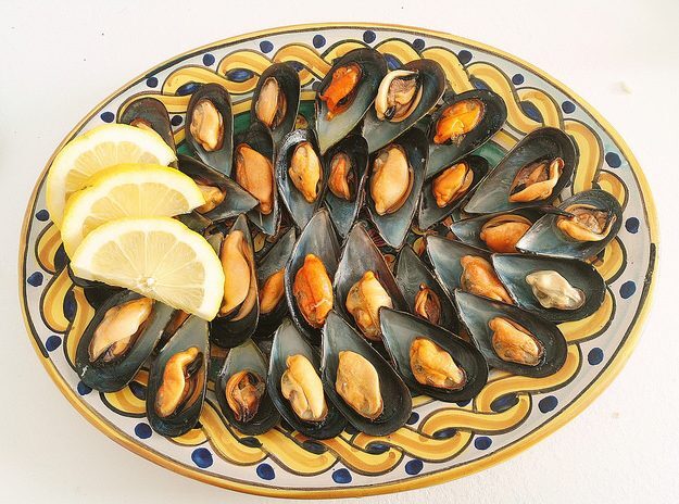 Cozze al limone