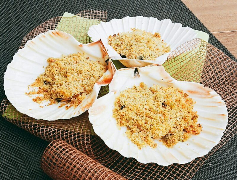 Cozze gratinate in conchiglia