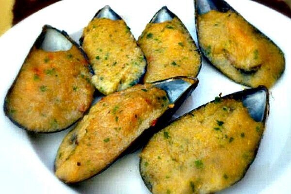 Cozze gratinate o cozze al gratin