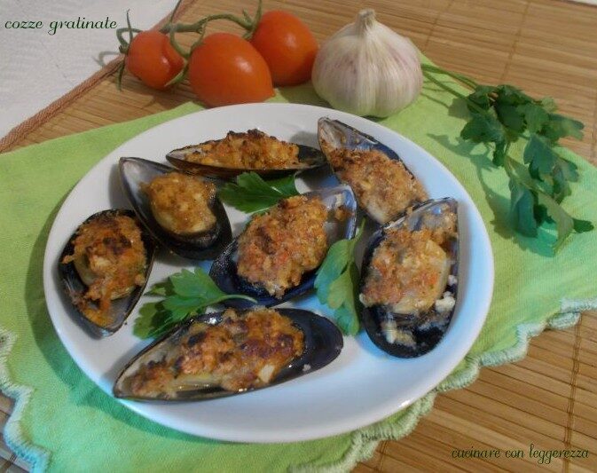Cozze gratinate
